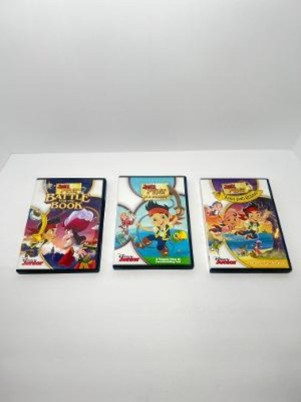 Jake and the Neverland Pirates by Disney Jr. Lot of 4 DVDs Eye Patch